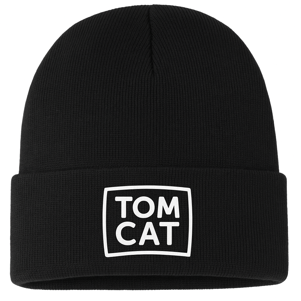 TOM CAT LOGO BEANIE